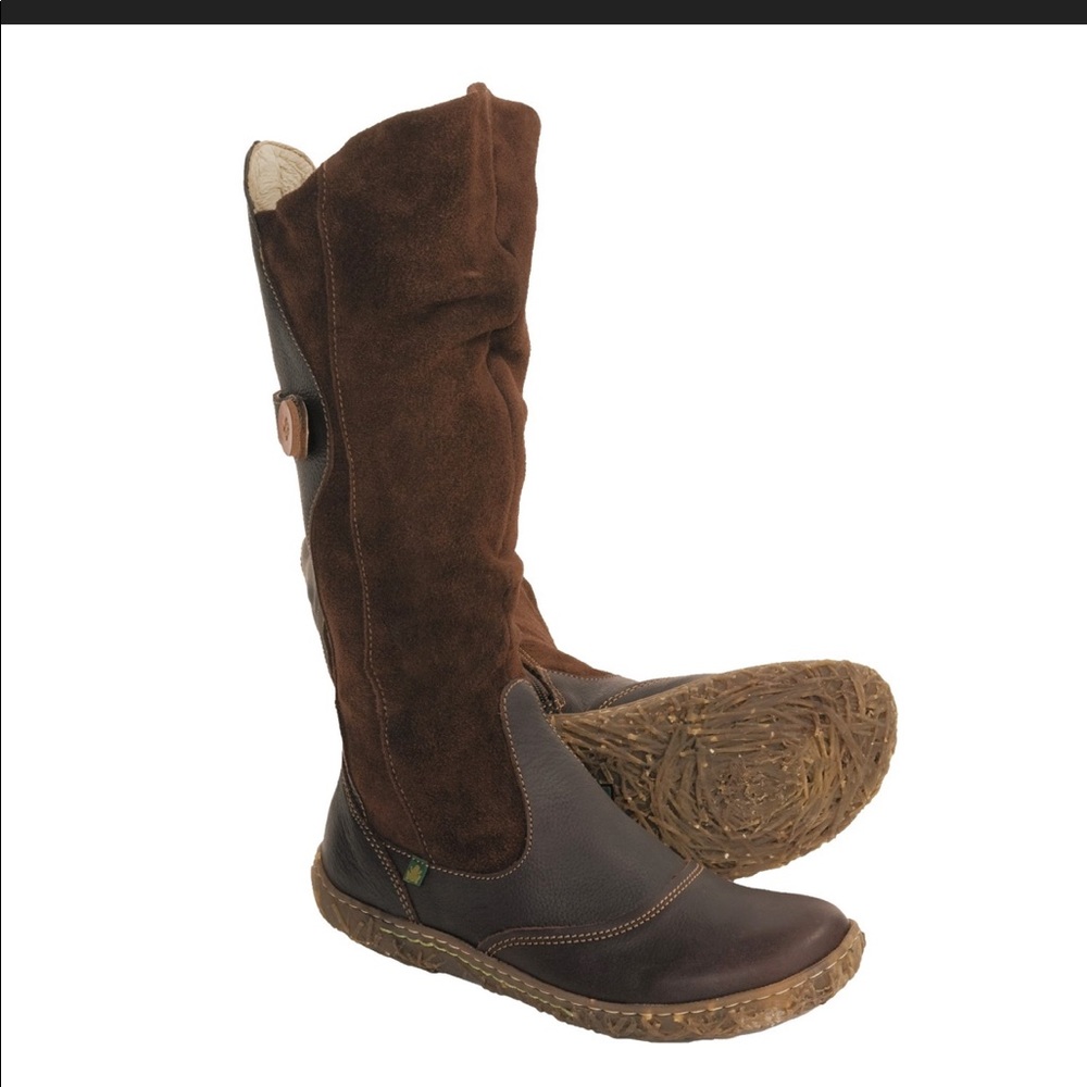 El Naturalista Brown Moto Boots